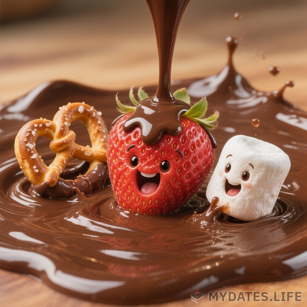 Dia da Comida Coberta de Chocolate