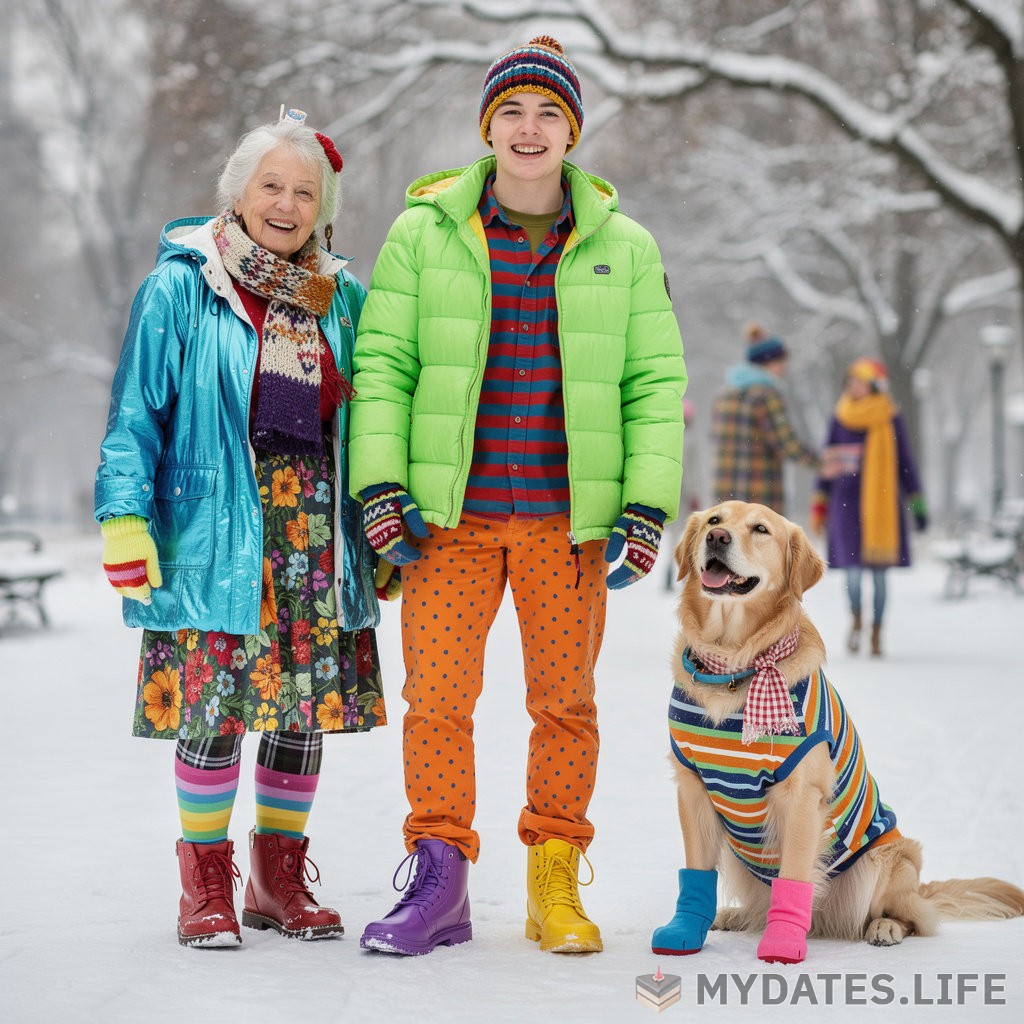 Niet Passende Kleuren in Kleding Dag - 23 Januari