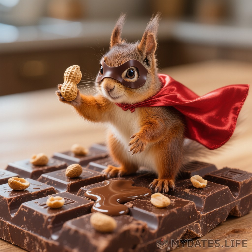 Dia do Amendoim com Chocolate