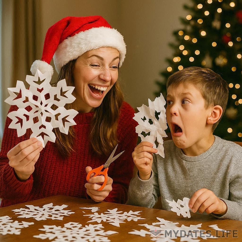 День вирізання паперових сніжинок - 27 Грудня