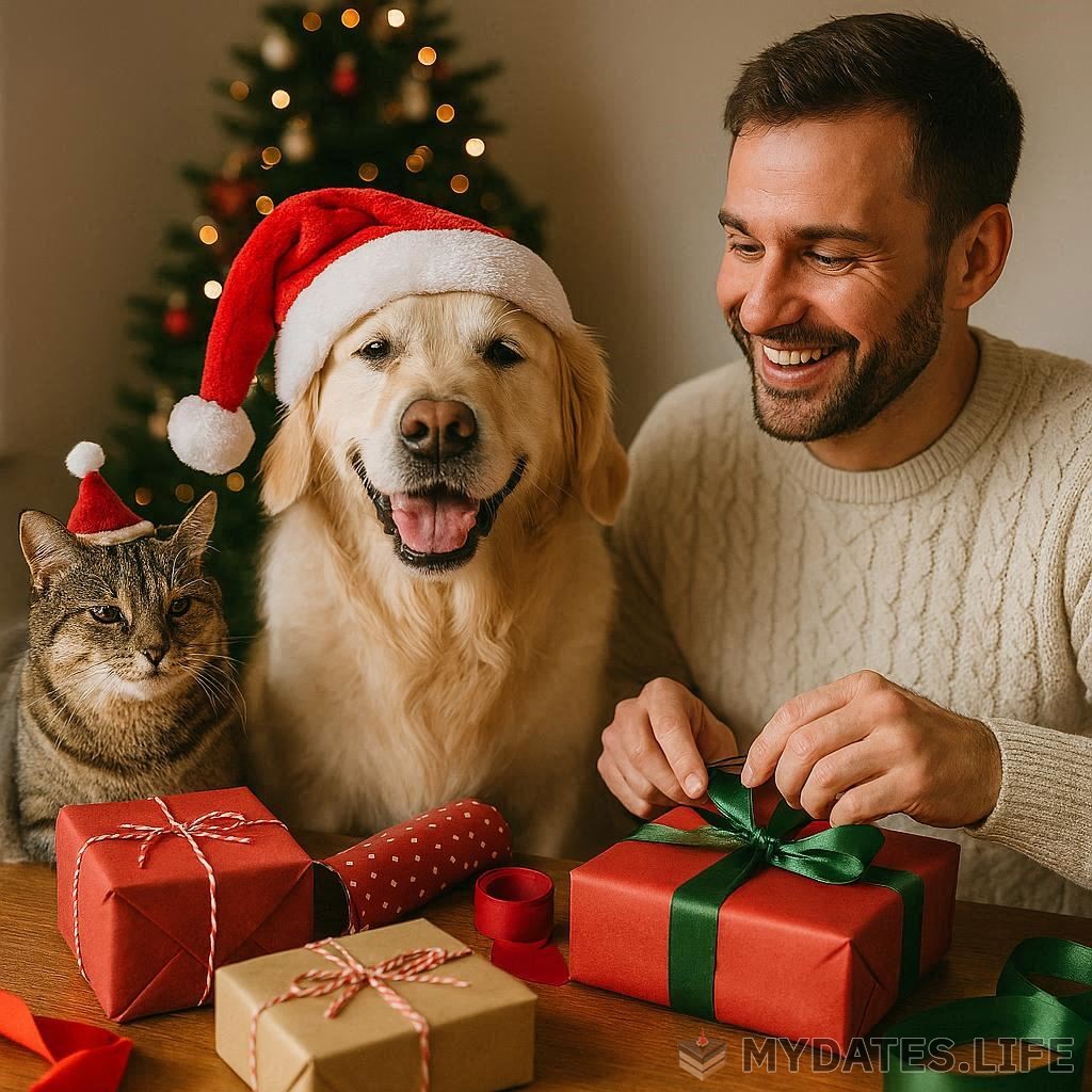 Verpacke-Geschenke-Tag