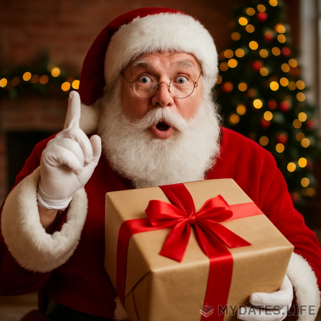 Den objednávání dárků od Santa Clause